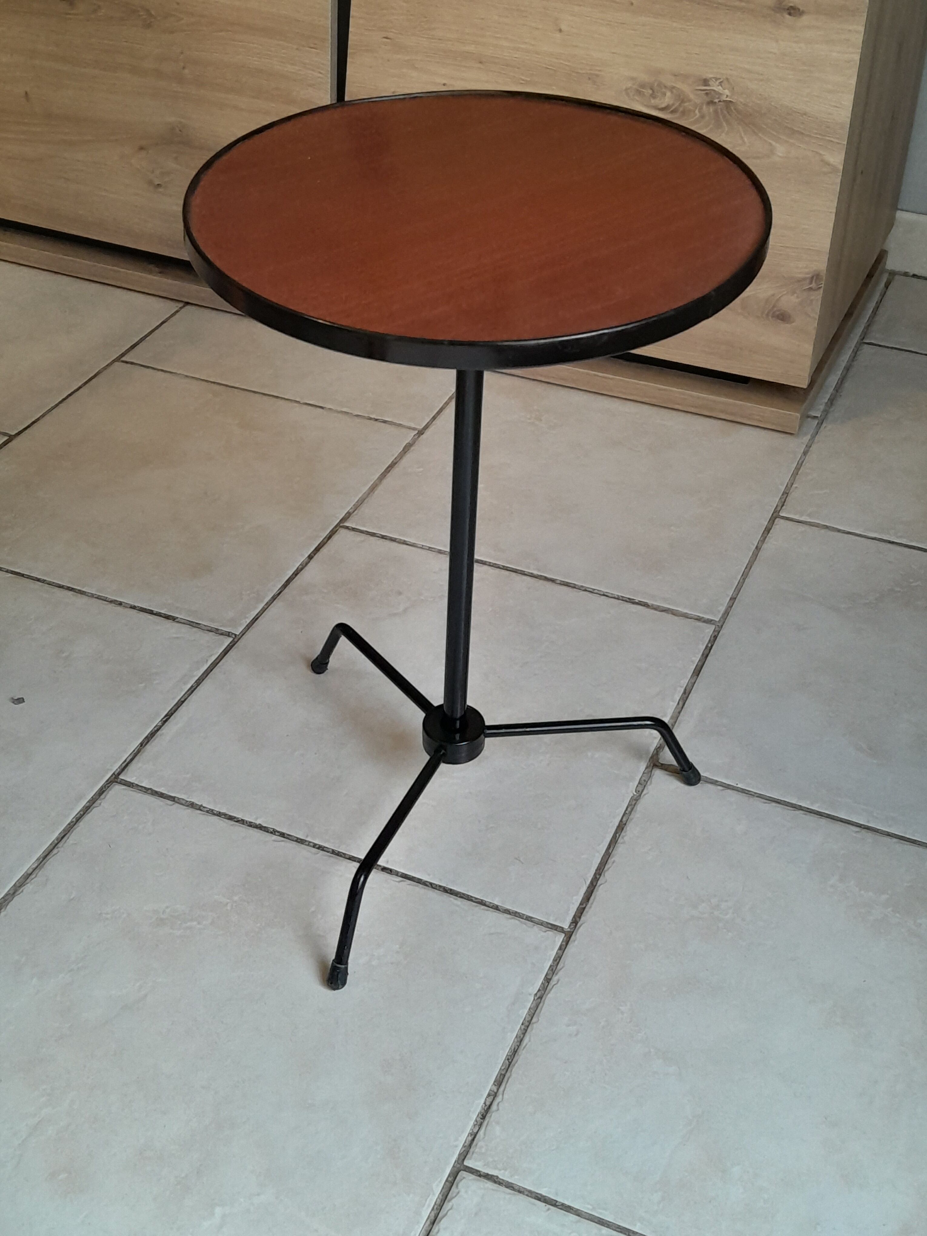 Vintage formica side table