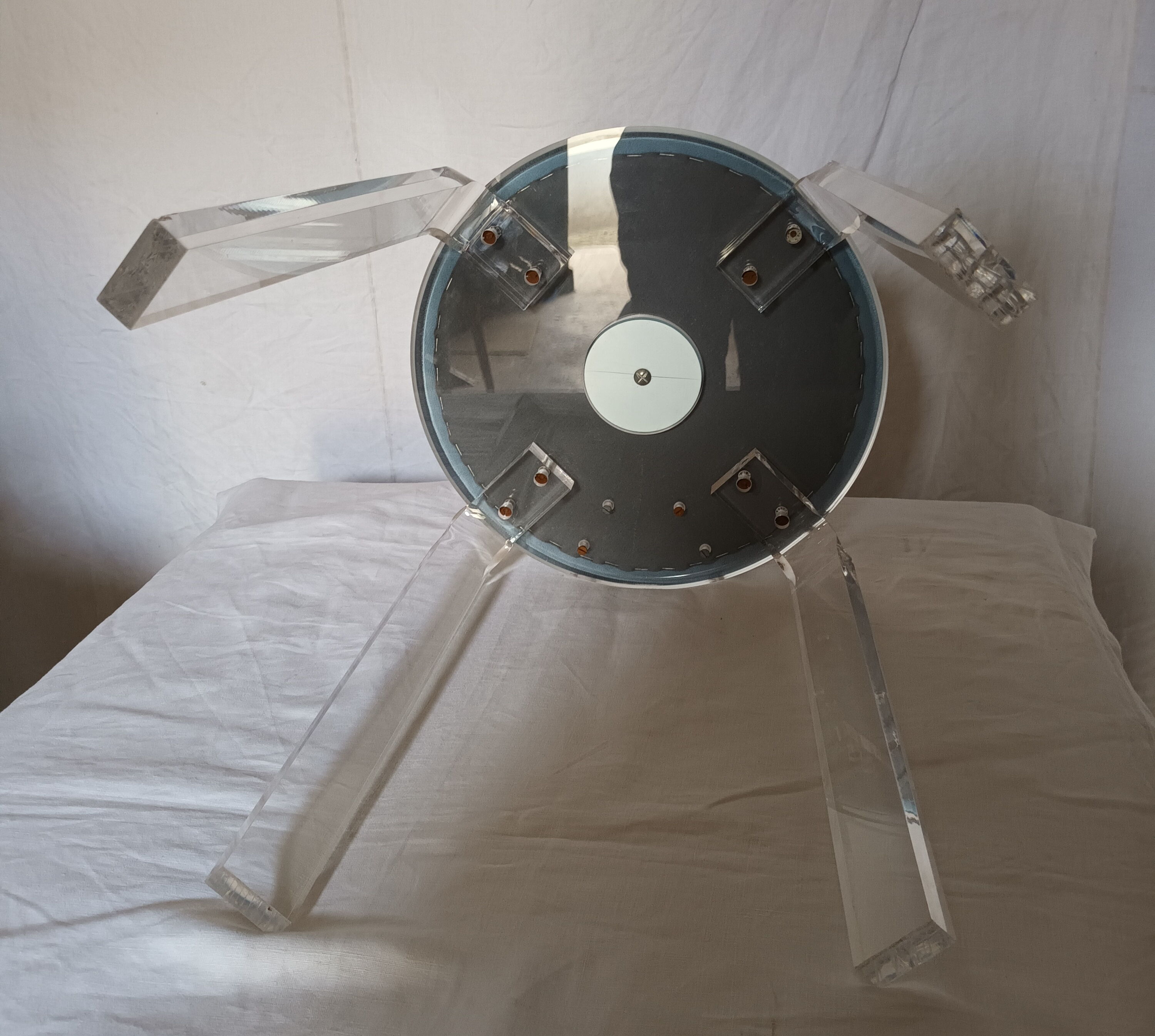 Plexiglas stool from the 80s