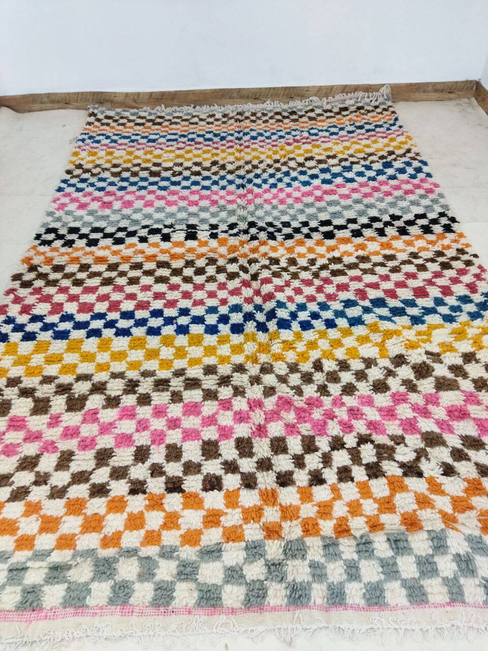 Handmade Moroccan Berber rug 286 X 190 CM