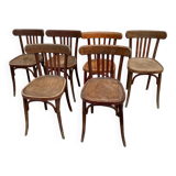 Set of 6 bistro chairs