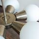 Silver Sputnik chandelier by Jaroslav Bejvl for Kamenický Šenov, 1970s