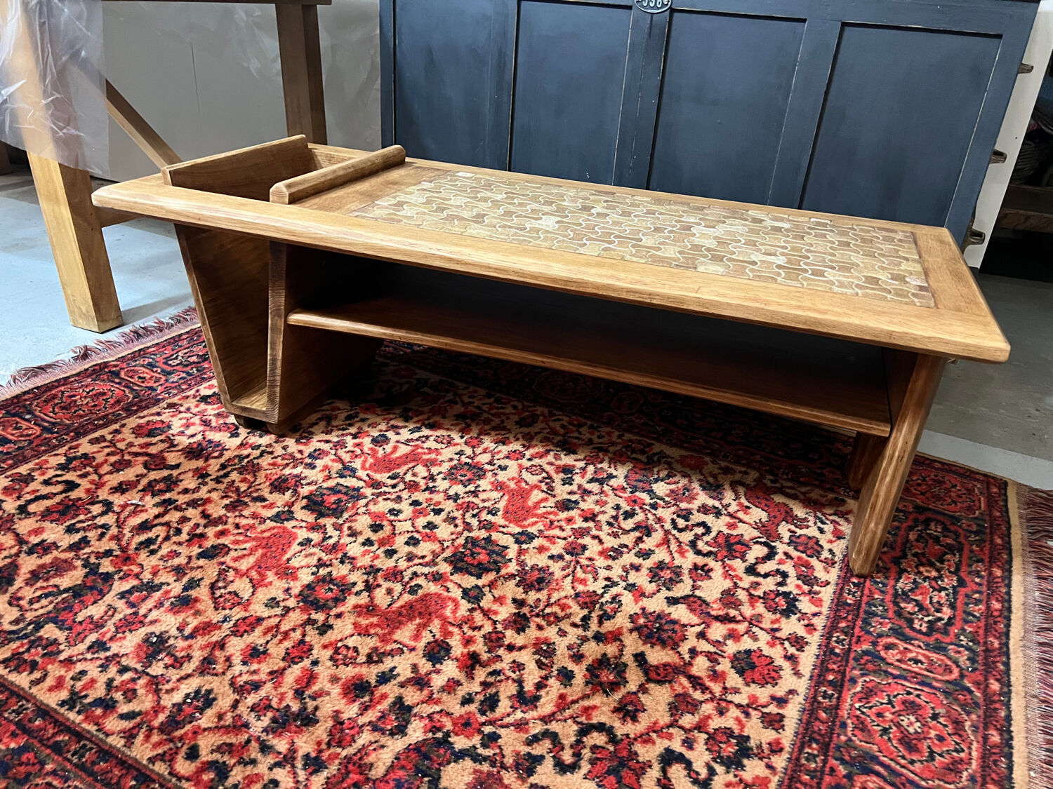 Oak coffee table published by Votre maison.