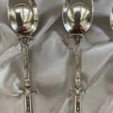 6 silver teaspoons