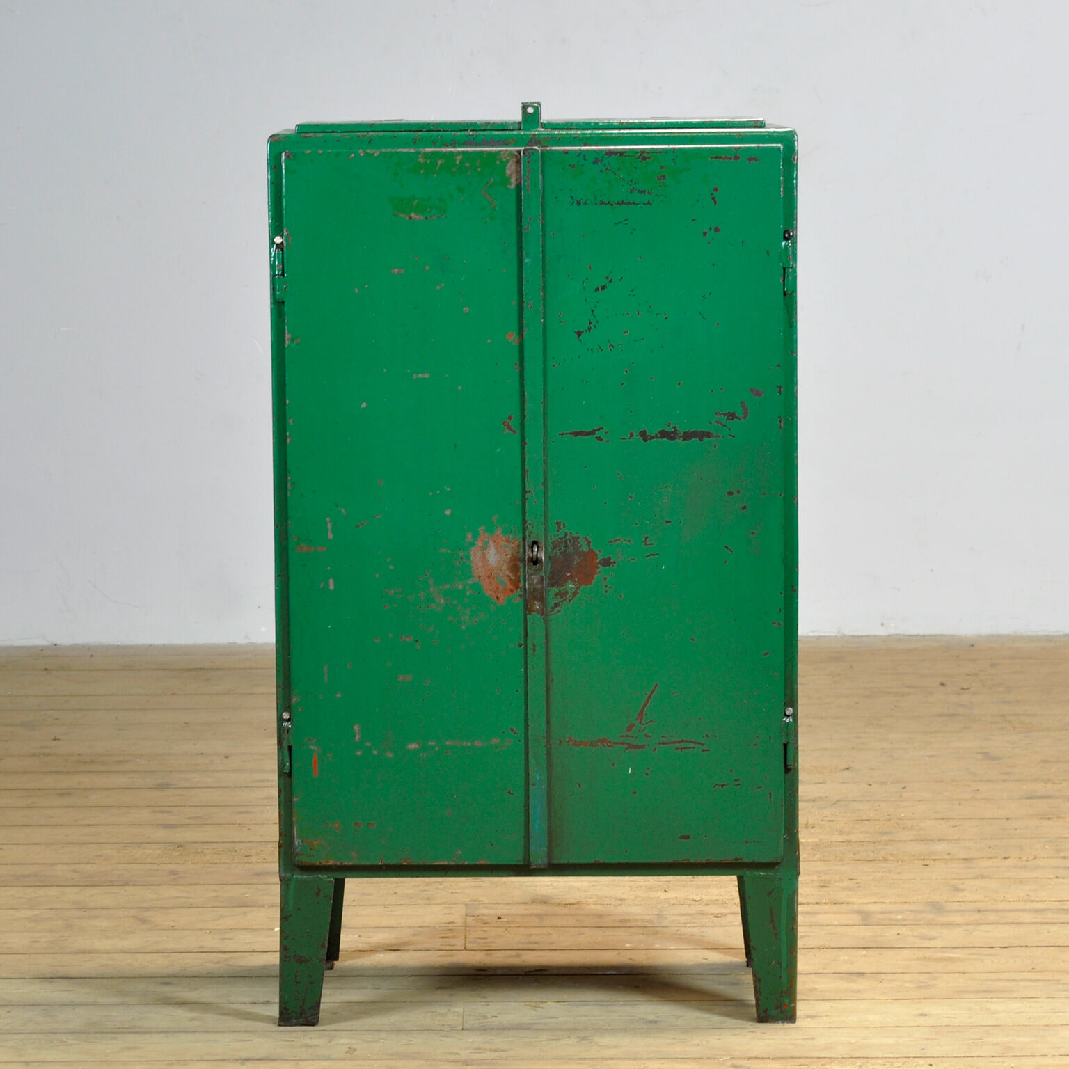 Iron industrial cabinet, 1970s