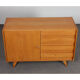 Vintage oak storage by Jiri Jiroutek, model U-458, 1960