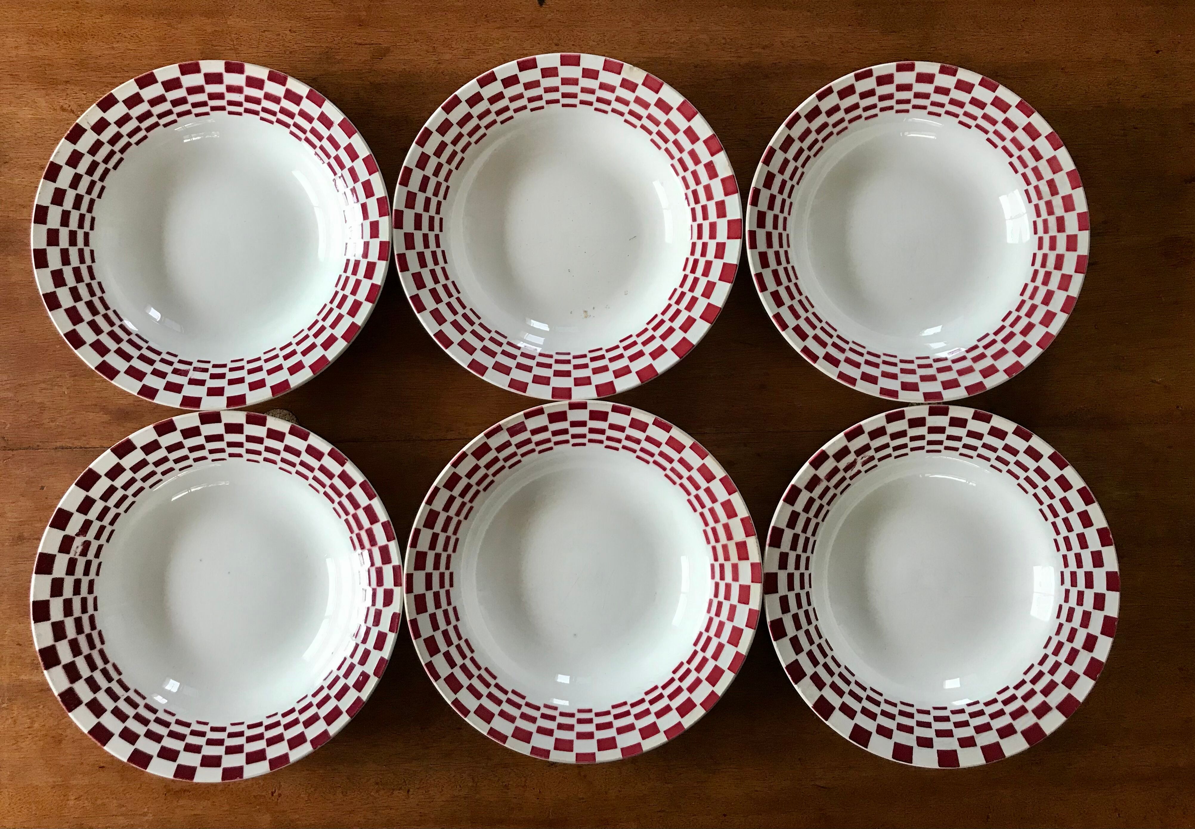 Plates Digouin Sarreguemines