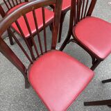 6 Baumann bistro chairs Nr 12 fanett 1960