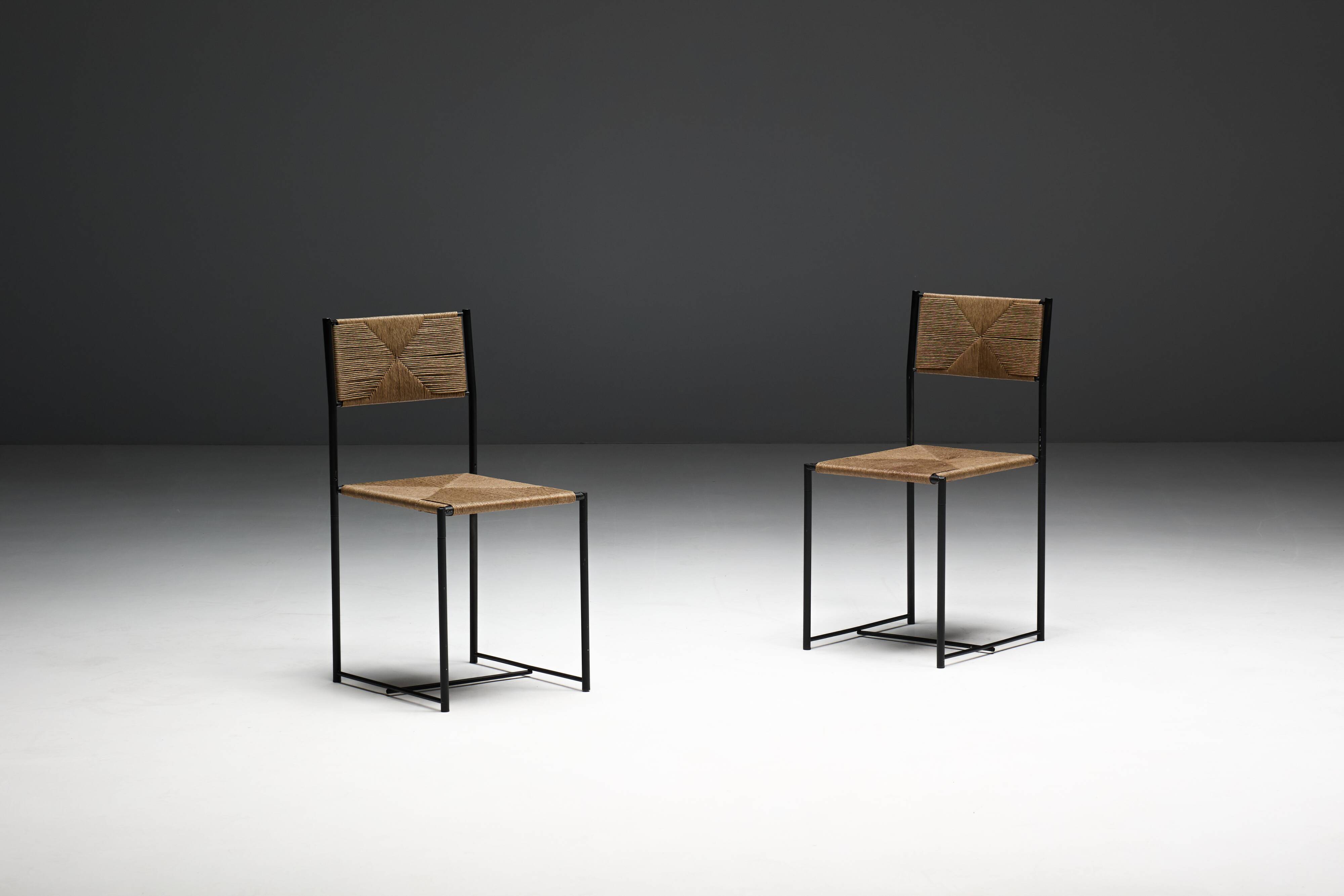 Paludis Dining Chairs by Giandomenico Belotti for Alias, Italy, 1980s
