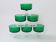 Set of 6 vintage Luminarc green glasses