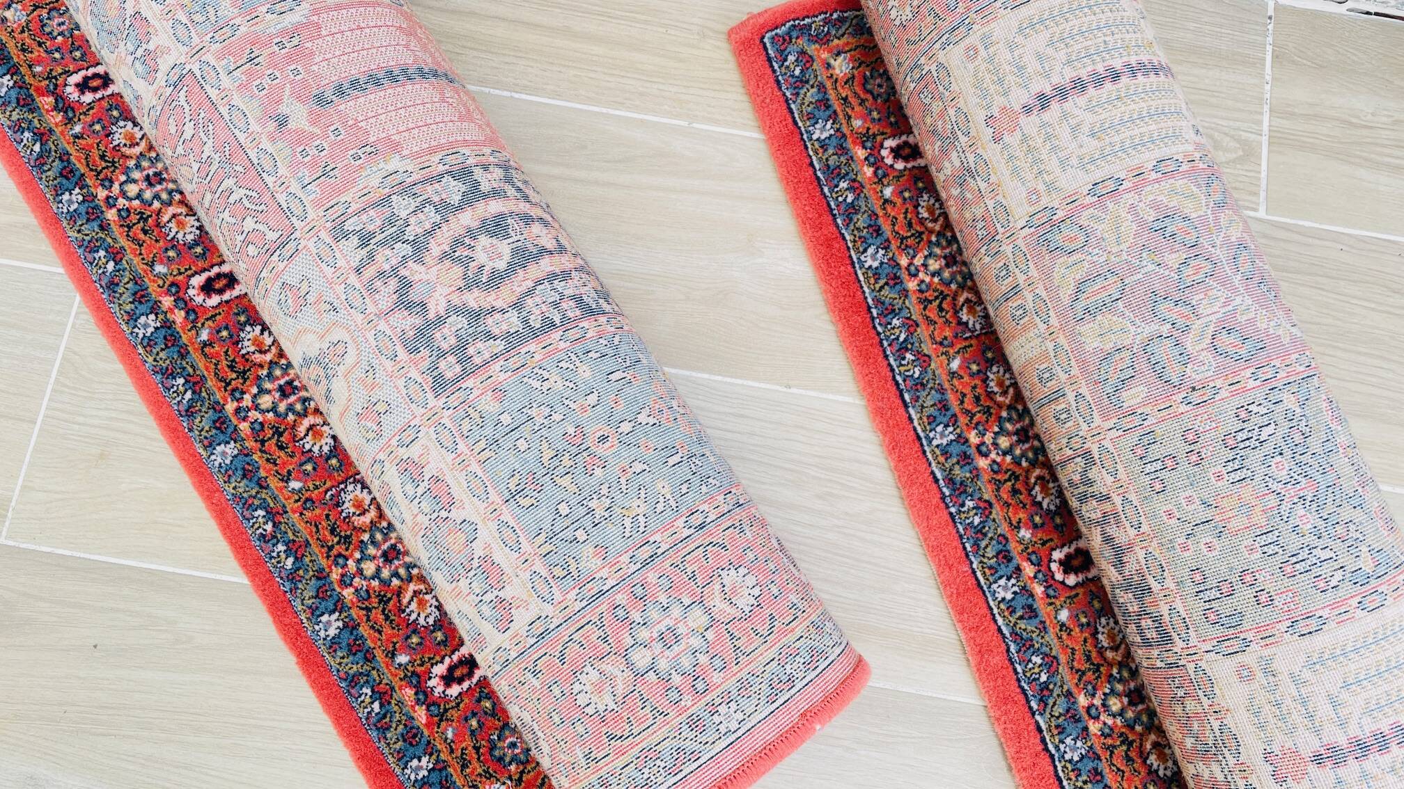 Pair of Vintage Rugs, Art Deco Inspiration
