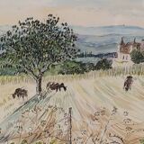 Aquarelle Jean Laffitte