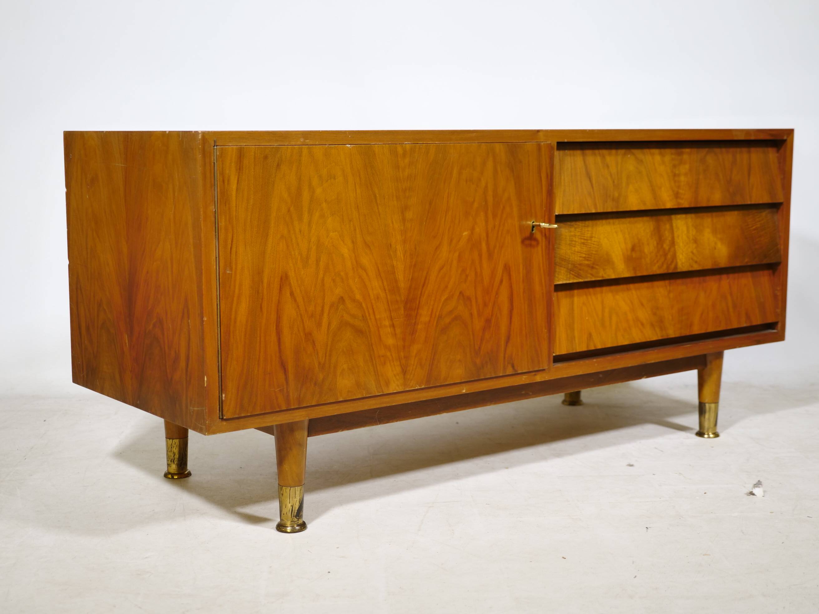 Mid-Century Sideboard in Walnut Wood, 1960s