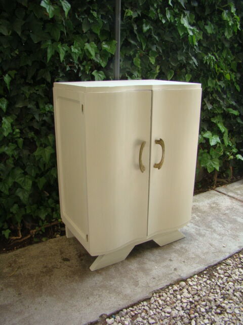 Art deco buffet in painted oak