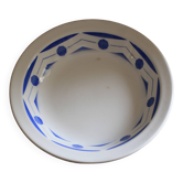 Plat creux Digouin Sarreguemines modèle "Ciboulette" ø27 cm