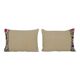 Set of 2 vintage kilim cushion covers 41x61 cm