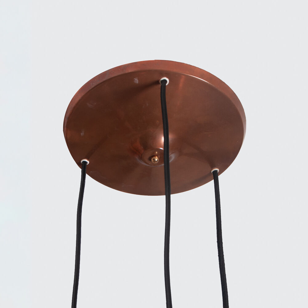 3 shades ceiling lamp by Bent Karlby