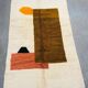 Berber Beni Ouarain wool rug size 250cmx150cm