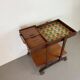 Mid-Century Italian Wooden Bar Trolley, 1960s