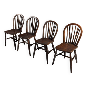 Ensemble de 4 chaises - windsor