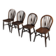 Set of 4 Windsor dining chairs