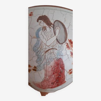 Greek decor cup