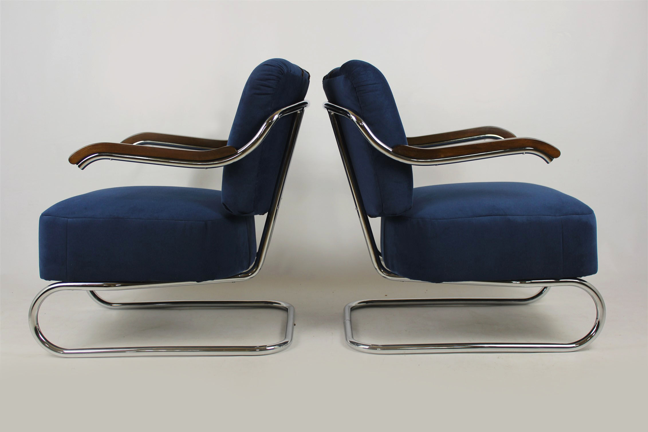 Cantilever armchairs from Mücke Melder, 1930