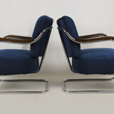 Cantilever armchairs from Mücke Melder, 1930