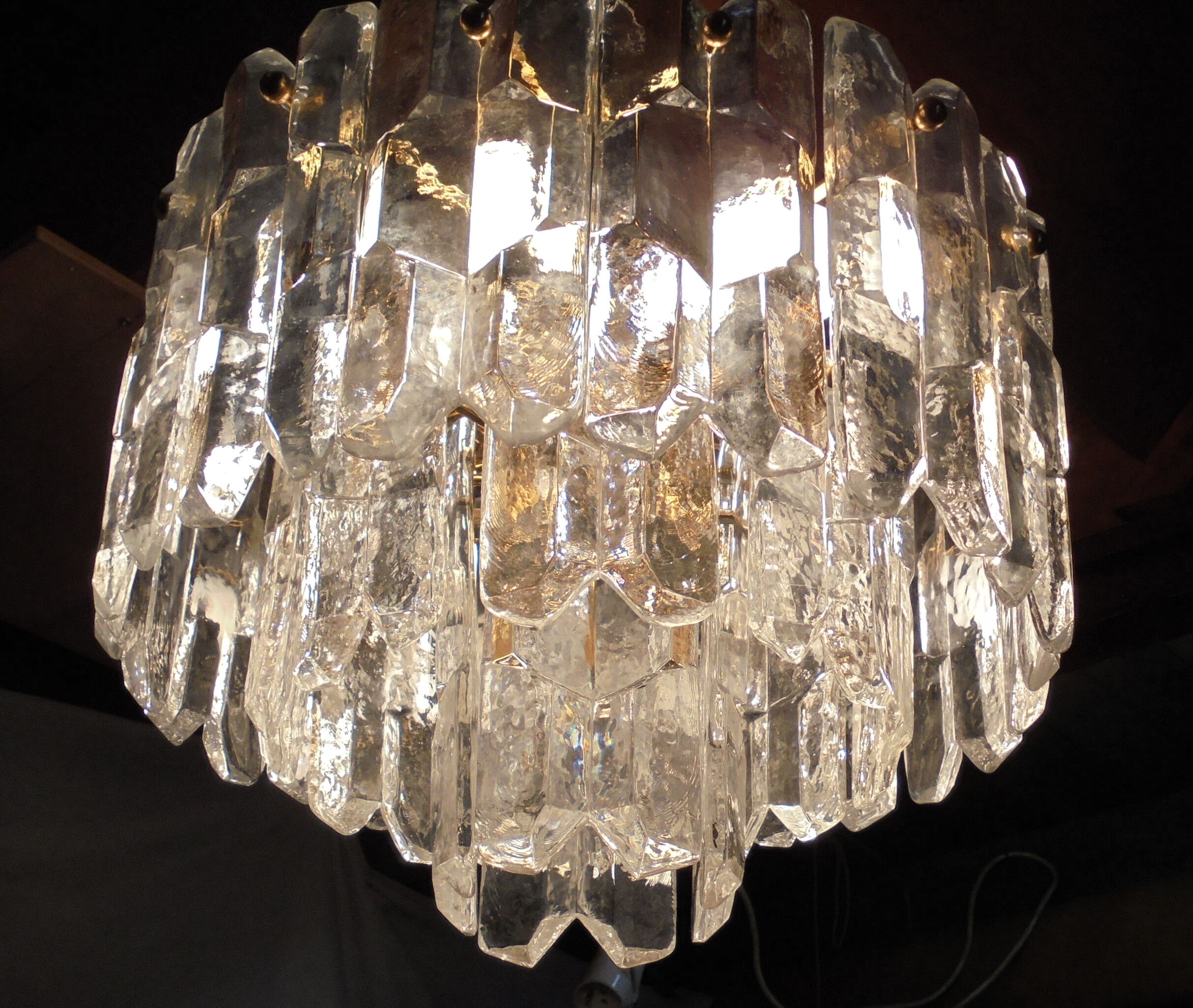 Palazzo chandelier by J.T Kalmar from the 60s