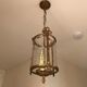 Bronze corridor hanging lamp