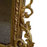 Miroir doré du 19ème siècle