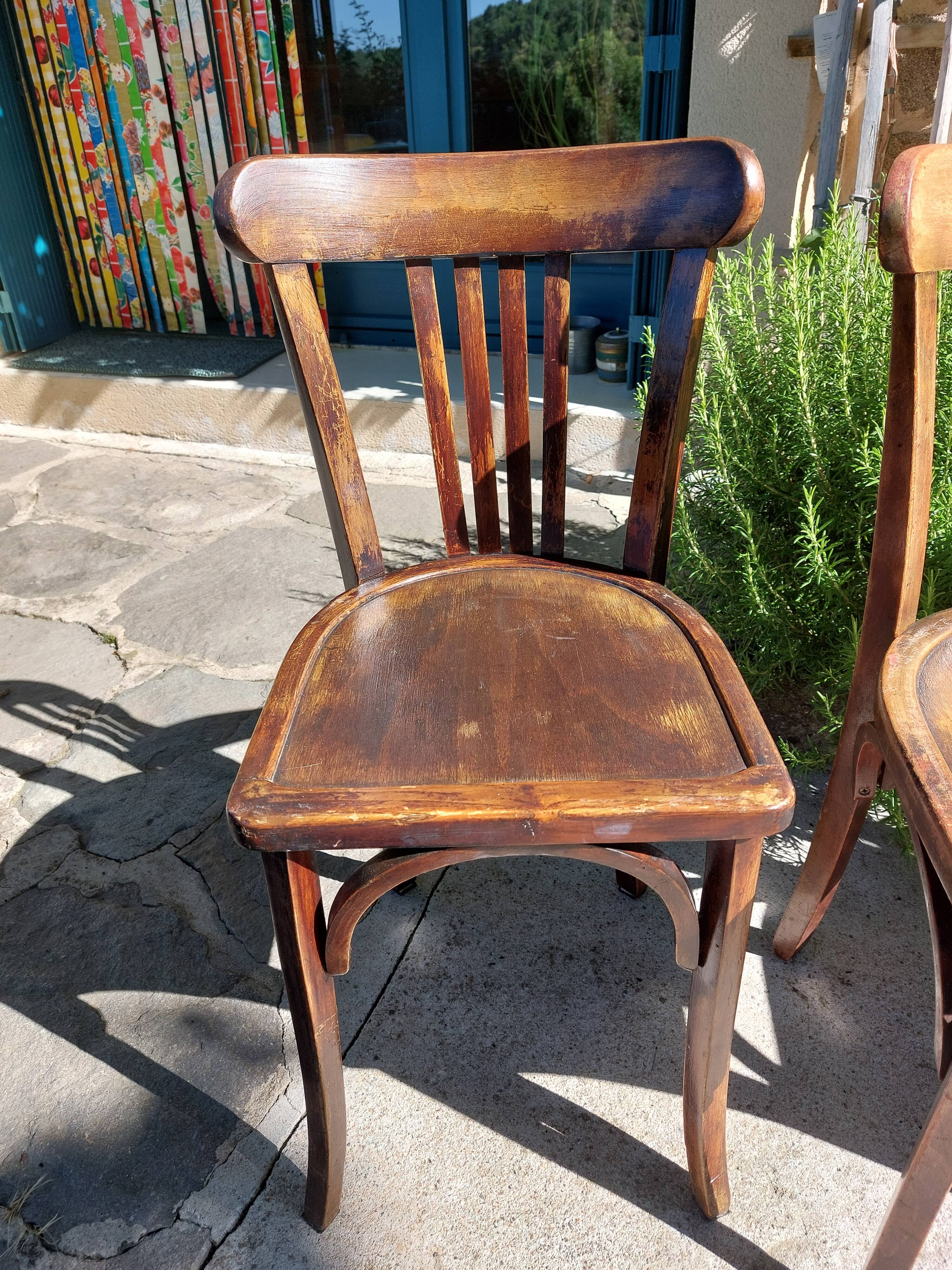 set of 3 bistro chairs