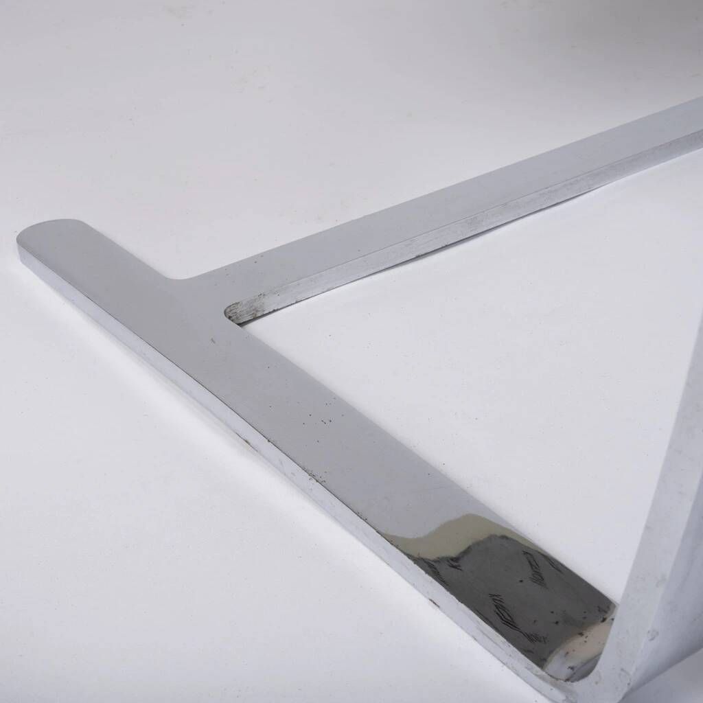 Brno Flat chair by Ludwig Mies van der Rohe and Lilly Reich and produced in the 1990s by Knoll
