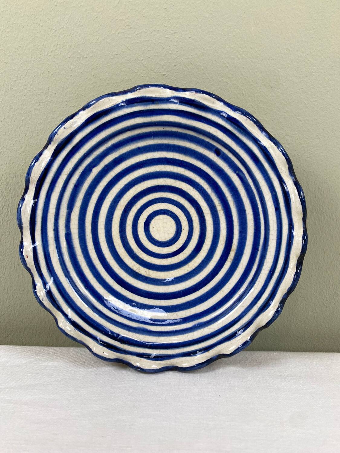Decorative handcrafted plate