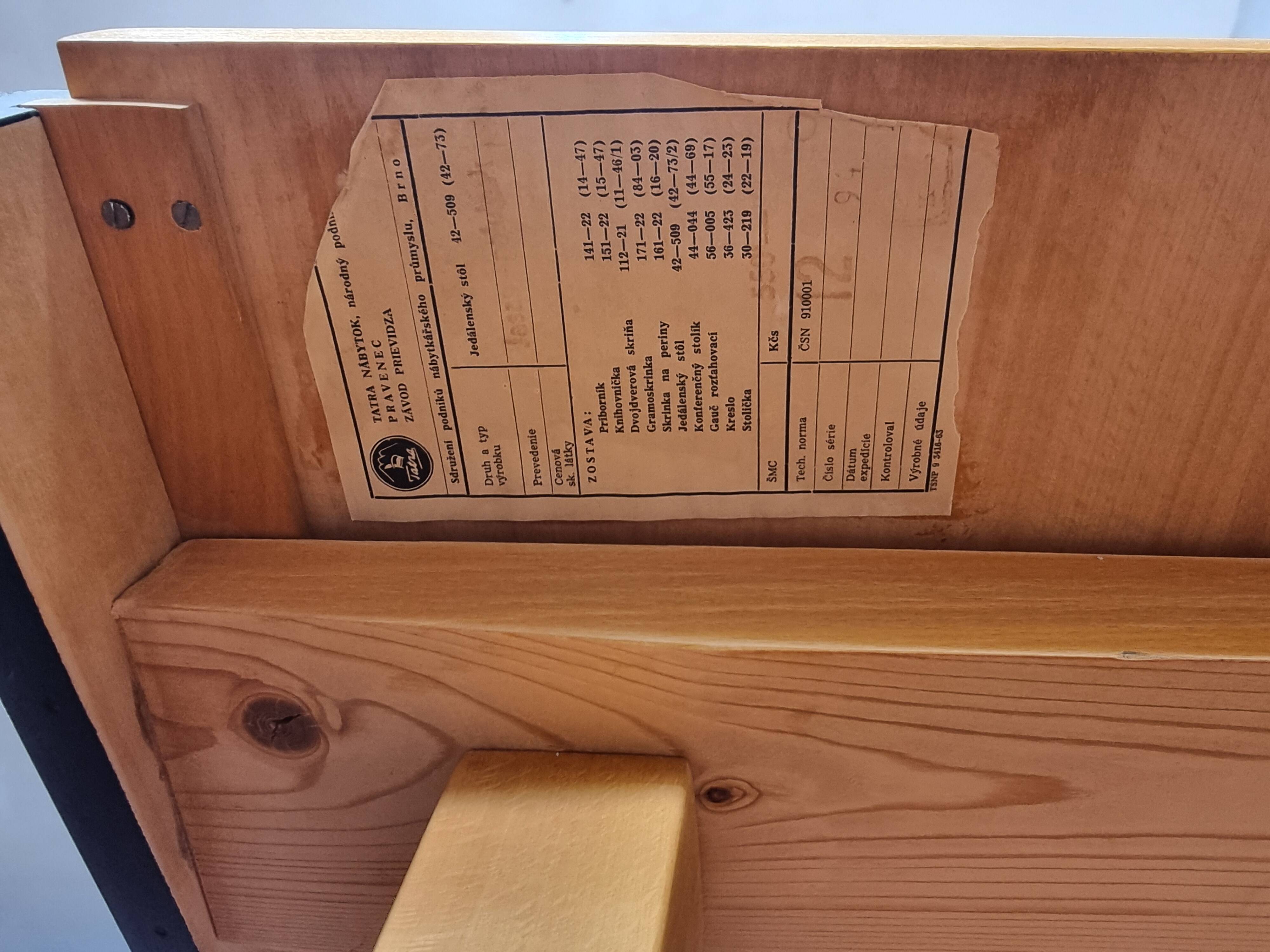 Vintage Dining Table in Ash, 1970s