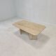 Italian travertine coffee table
