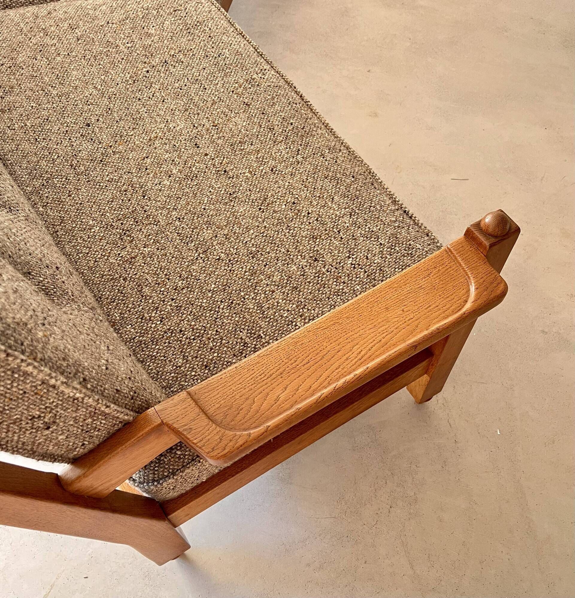 Corner bench by Guillerme and Chambron for Your House, France 60s