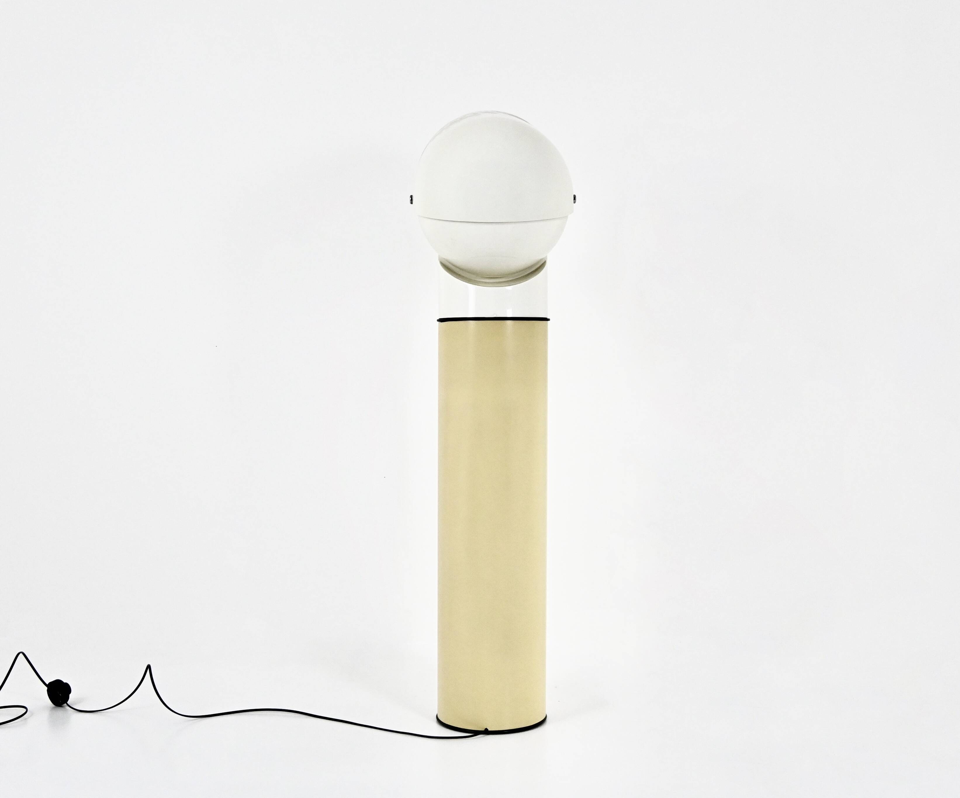 Mezzo Pileo Floor Lamp by Gae Aulenti for Artemide, 1970s