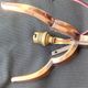 Art Deco Ezan corner wall lamp France by Jean Gauthier