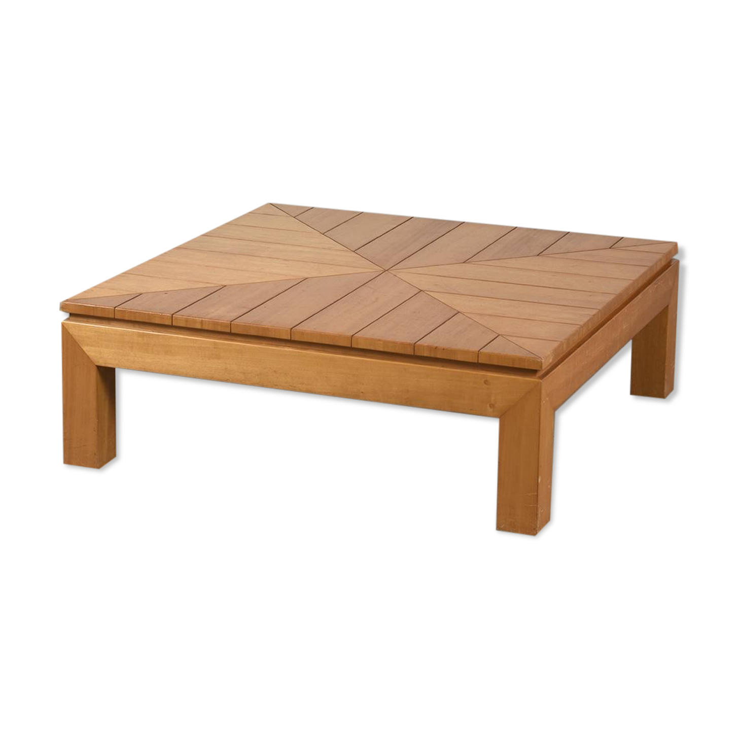 Vintage wooden coffee table, circa 1960