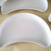 10 assiettes à salade en porcelaine Rak