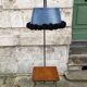 Reading light with scoubidou magazine holder
