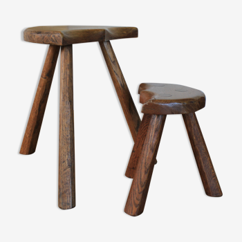 Vintage tripod stools