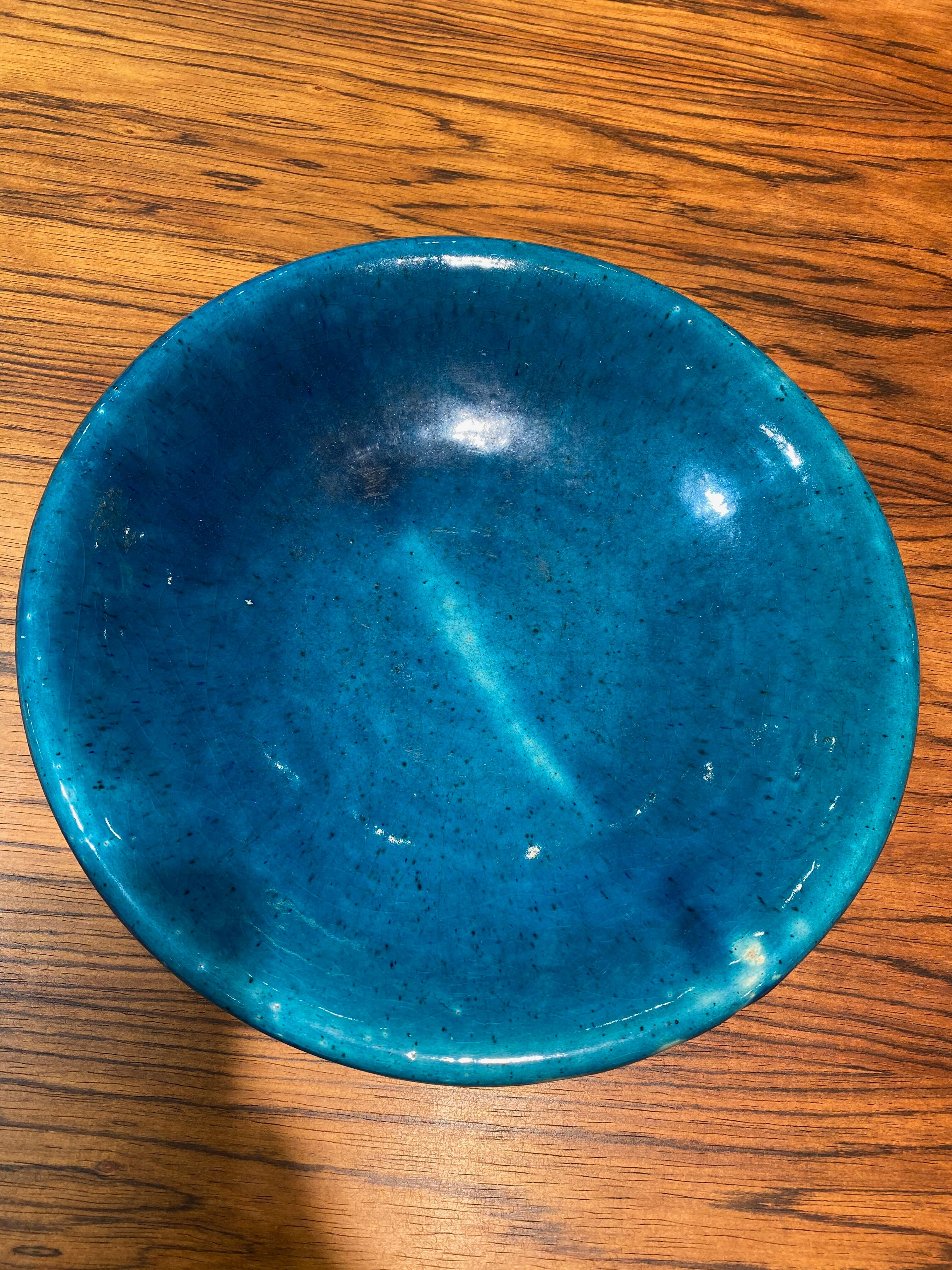 Ceramic dish by Edmond Lachénal