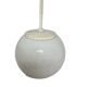 Vintage communist pendant lamp, Poland, 1970s
