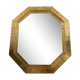 Vintage Deknudt mirror in gilded wood from the 70s