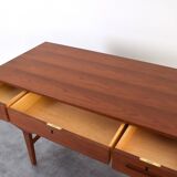 Mid-Century Danish Teak Executive Desk, 1960s.