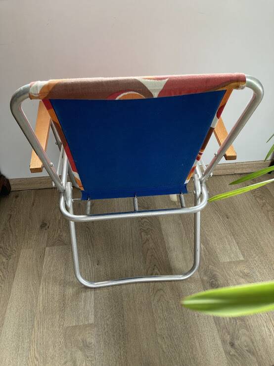 Antique folding camping chairs, 1970s