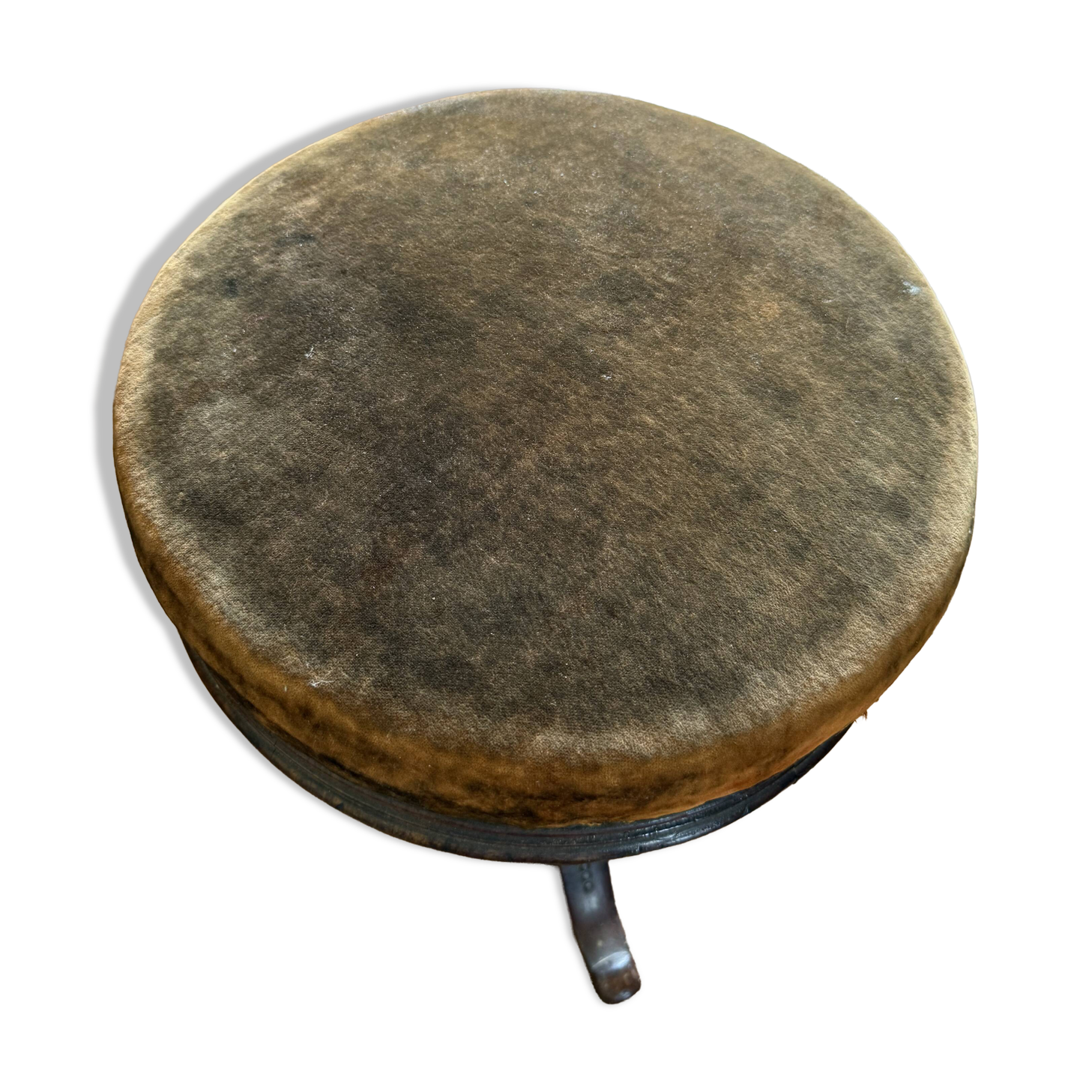Piano stool / swivel stool in solid wood