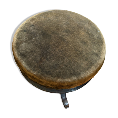 Tabouret de piano / tabouret pivotant en bois massif