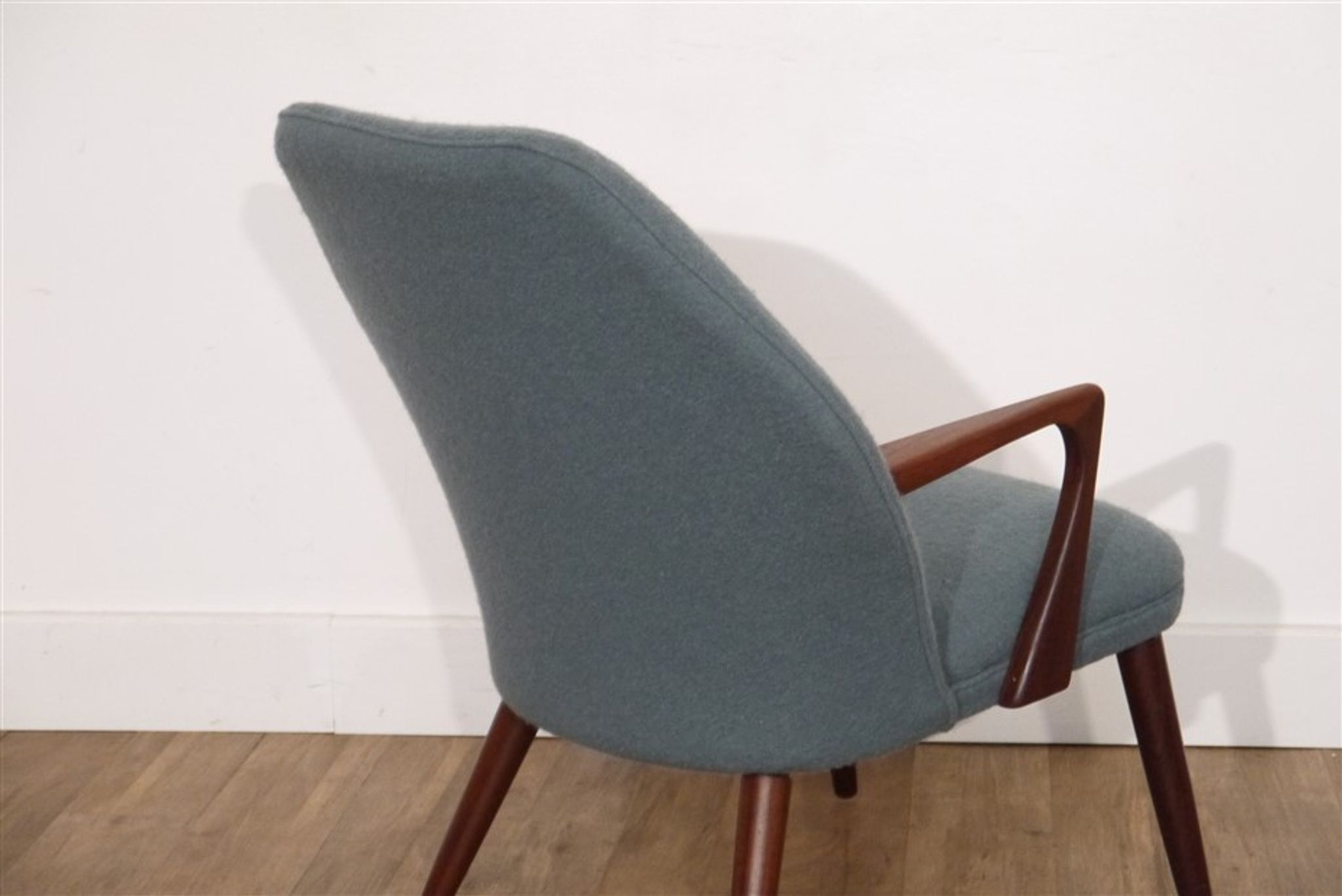 Fauteuil design danois vintage en teck 1960